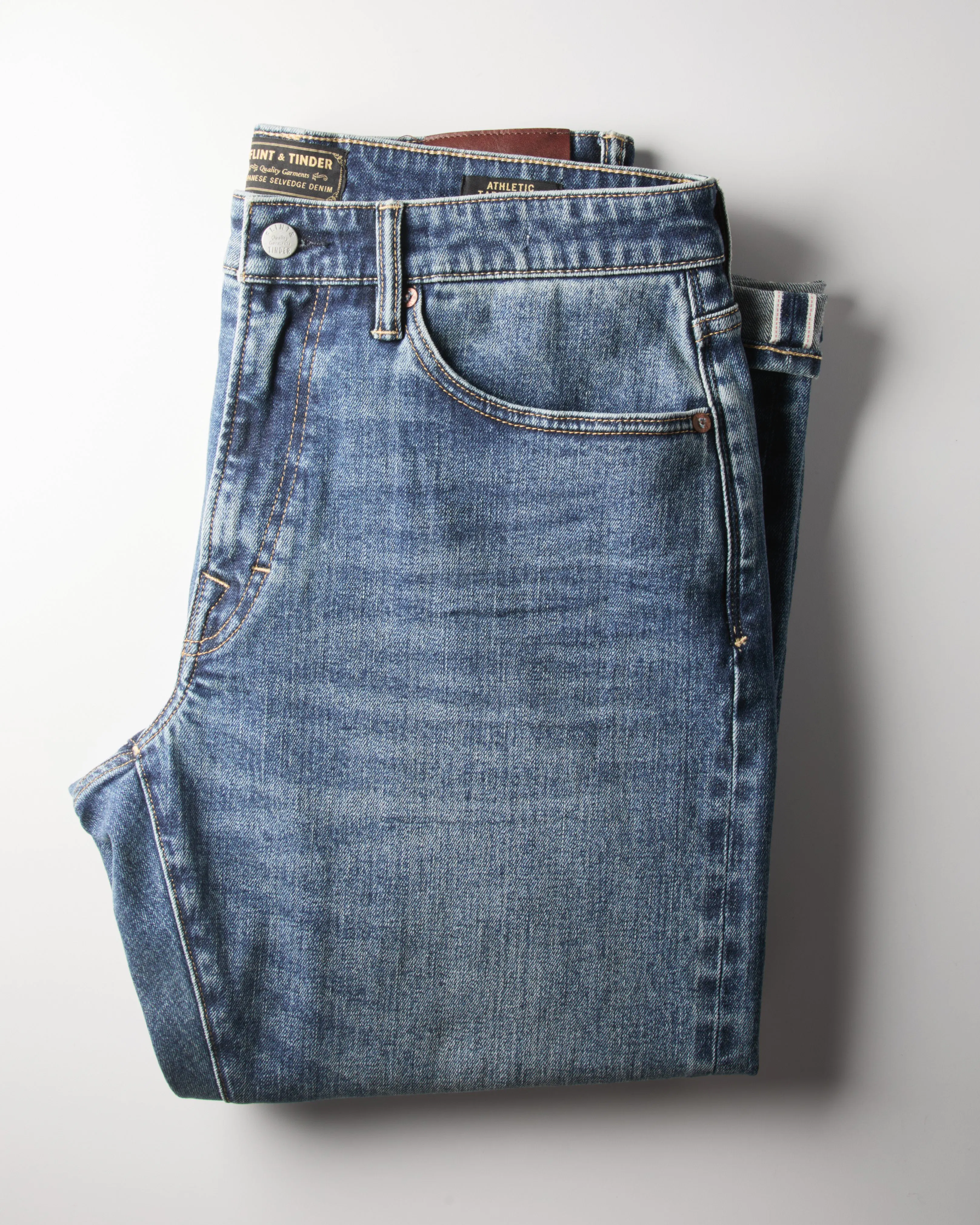 Flint and Tinder Japanese Stretch Selvedge Denim - HB Athletic