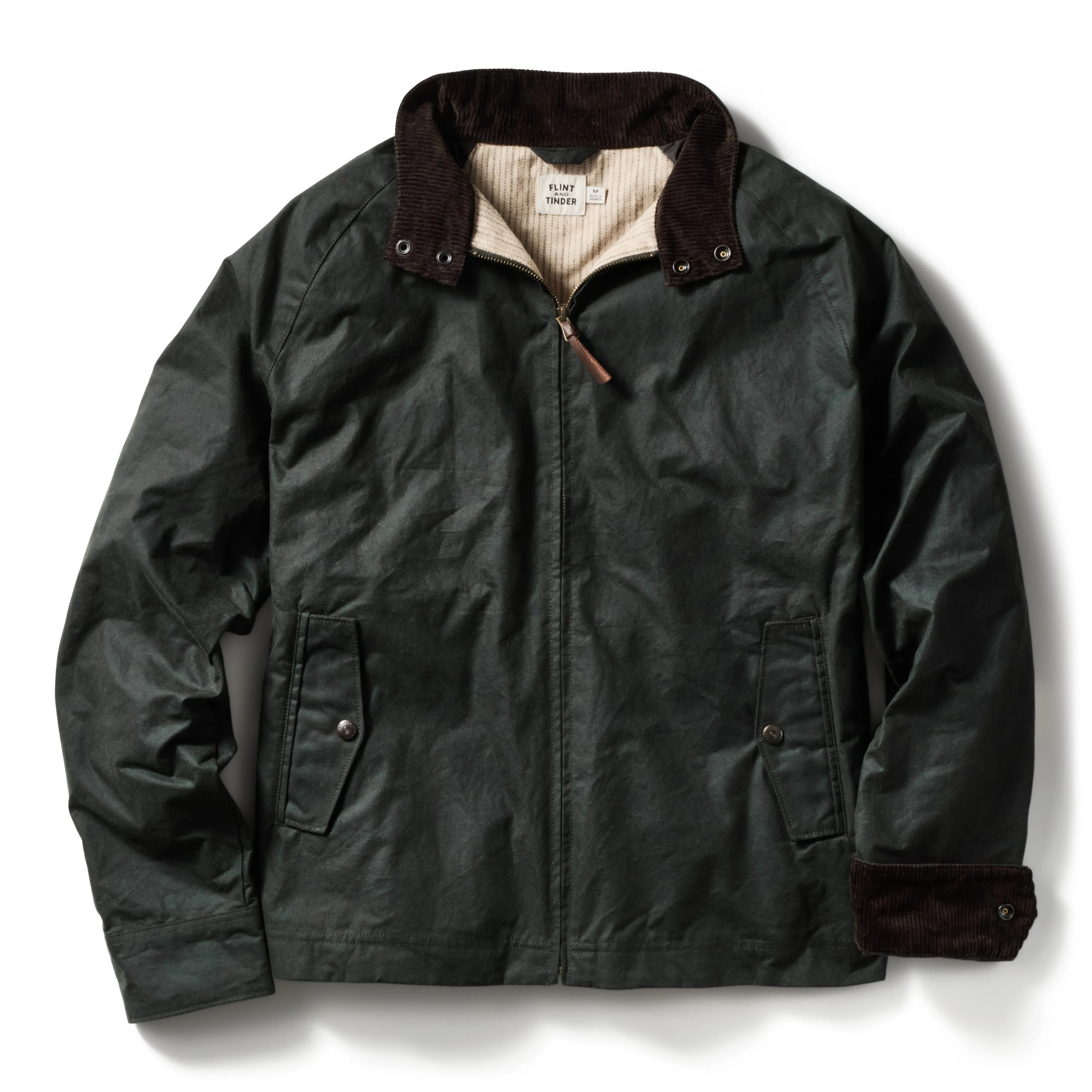 Waxed Harrington Jacket