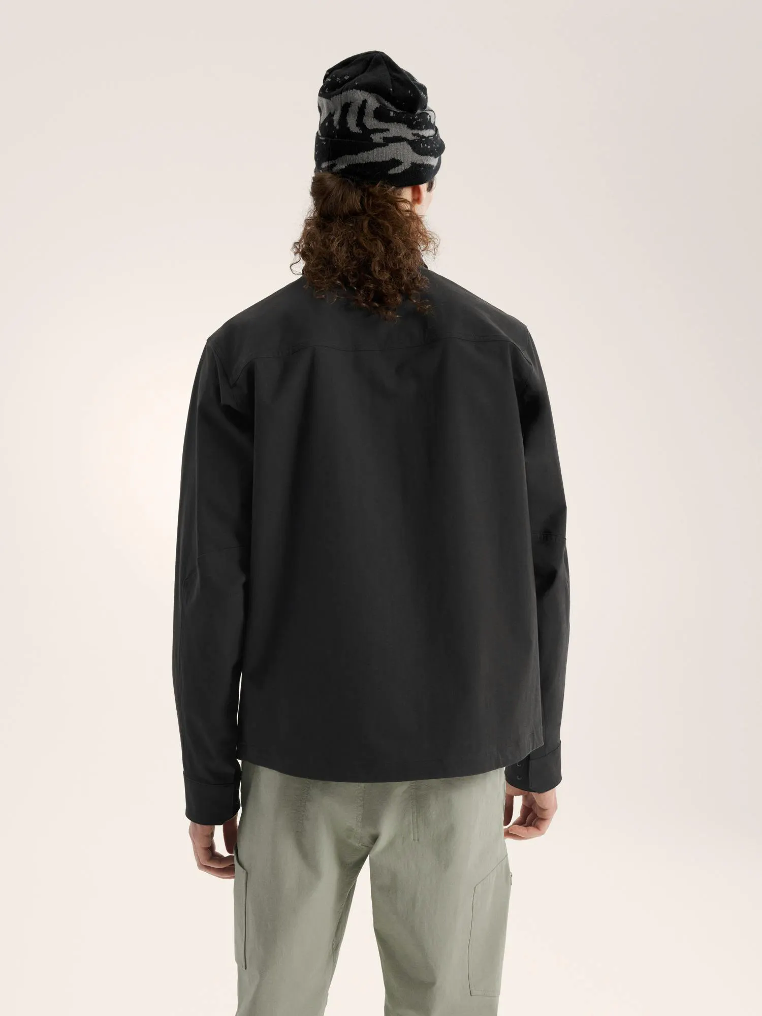 Arc'teryx Cronin Cotton Overshirt - Black | Shirt Jackets | Huckberry