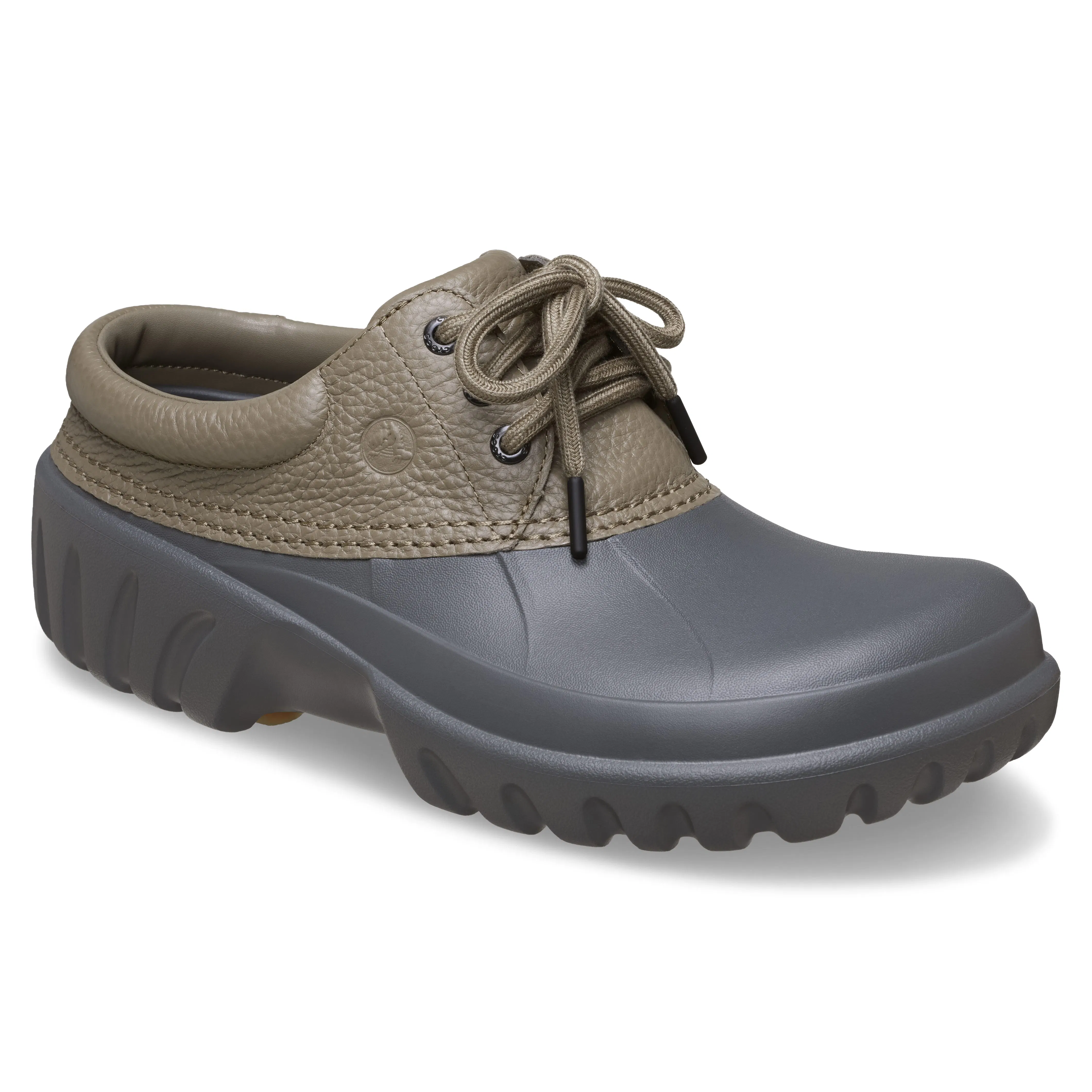 Crocs Axle Low - Carbon/Khaki | Mules | Huckberry
