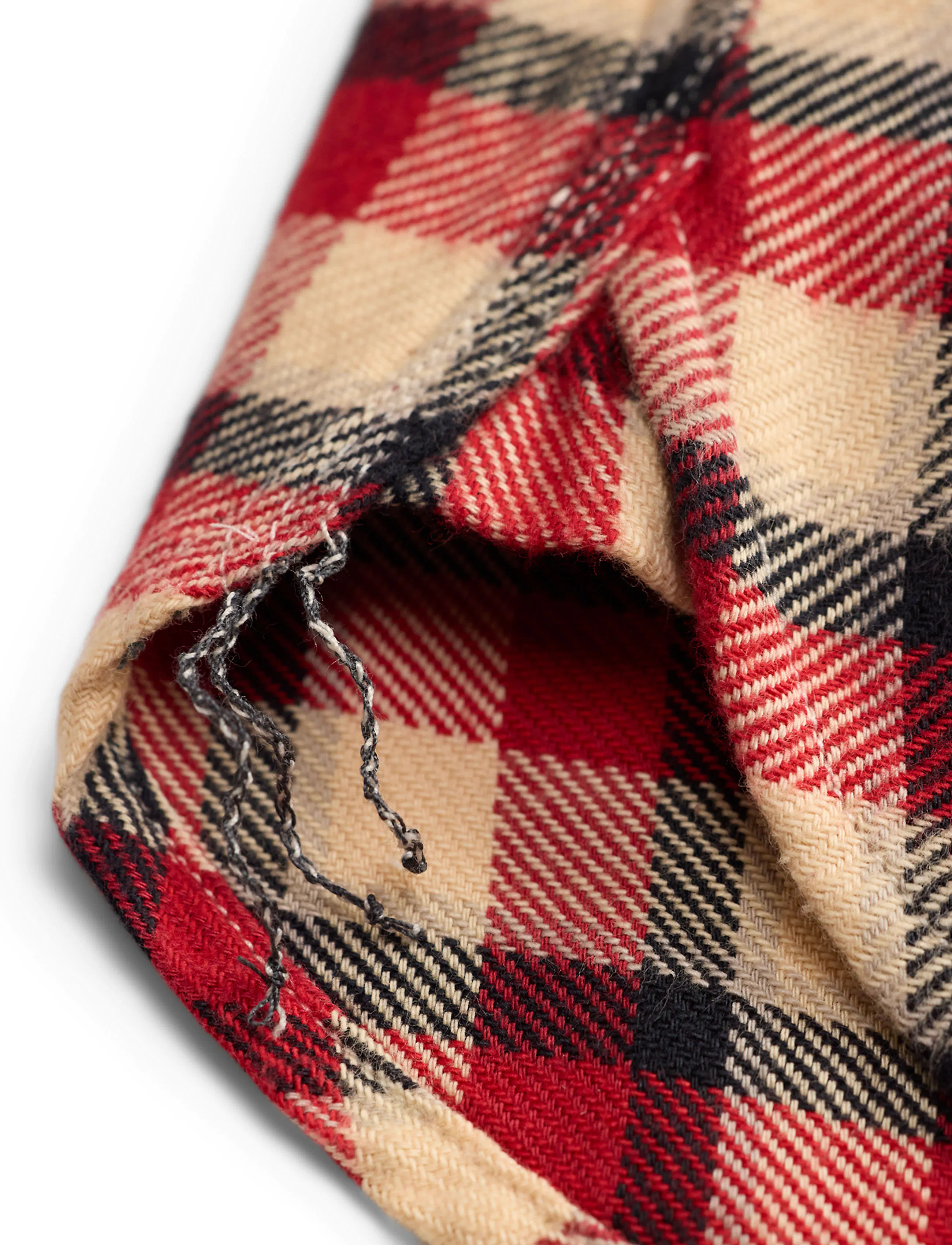 RRL Matlock Workshirt - Red/Cream | Long Sleeve Shirts | Huckberry