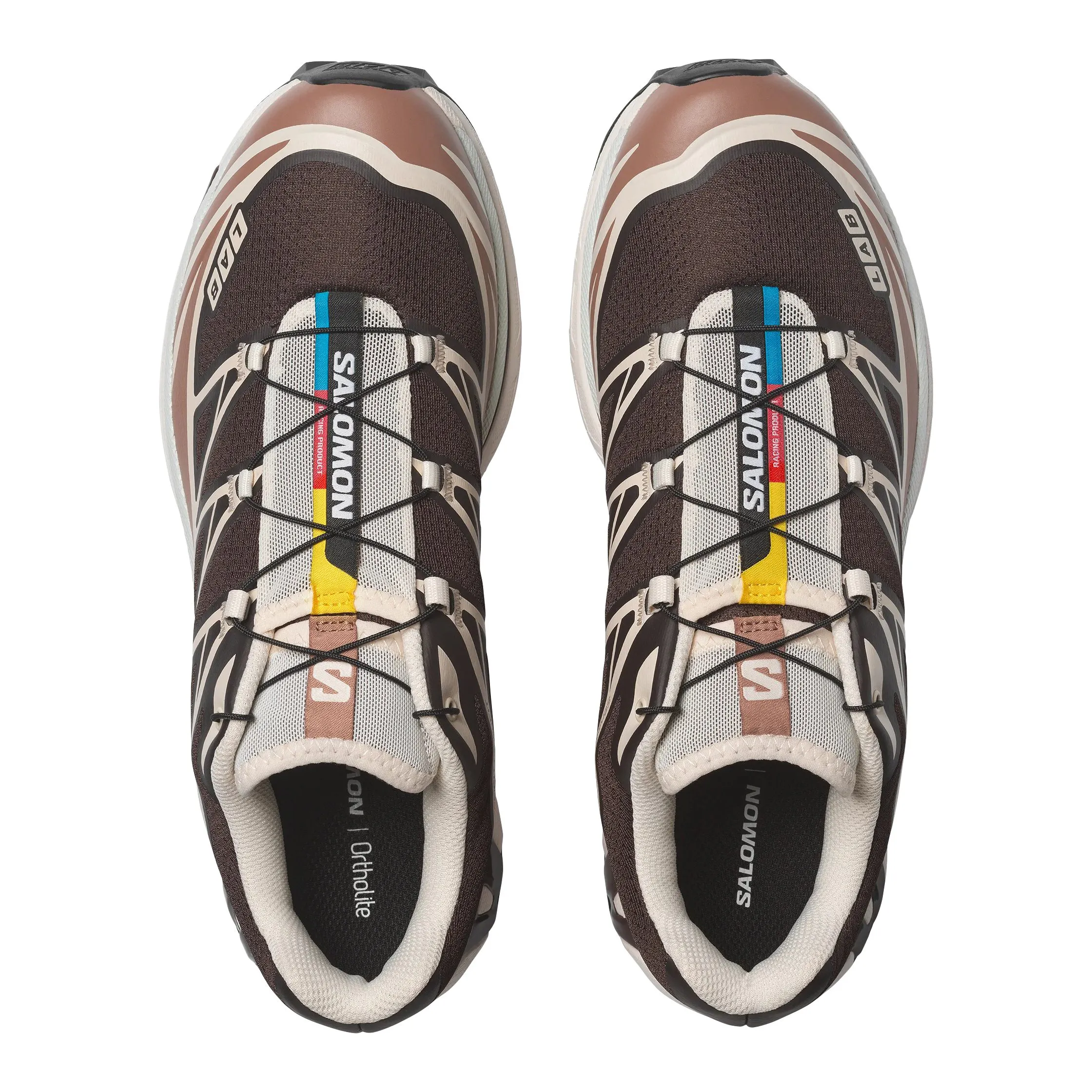 Salomon XT-6 Trail Sneaker - Black Coffee / Burro / Bitter