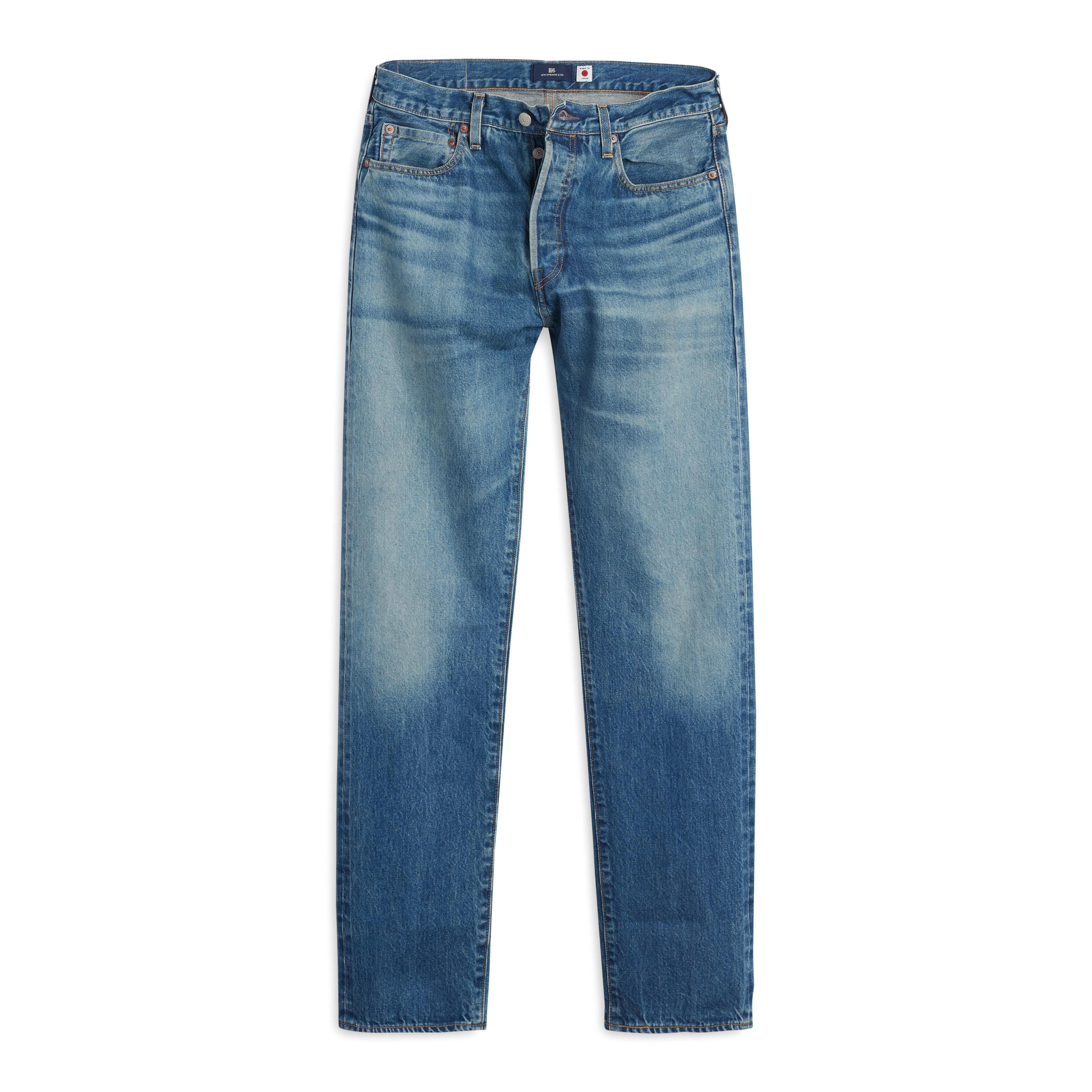 Levi's Blue Tab 1980's 501® Straight Denim - Mij Dark Rinse