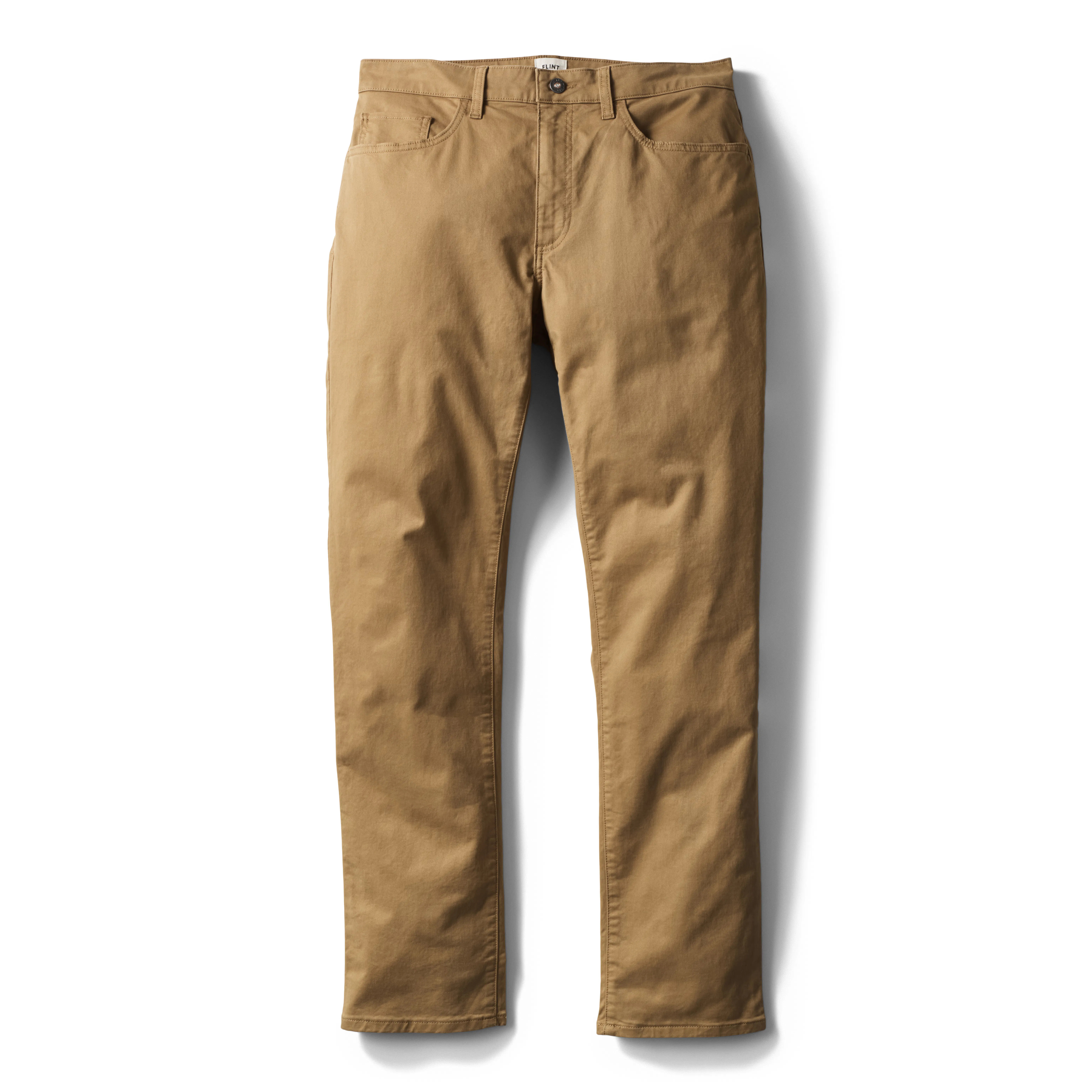 Wax London Raleigh Pleated Tapered Pant - Khaki | Chino Pants