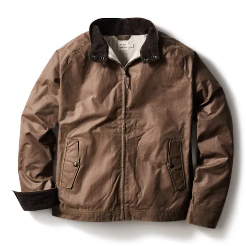 Flint and Tinder Waxed Harrington Jacket