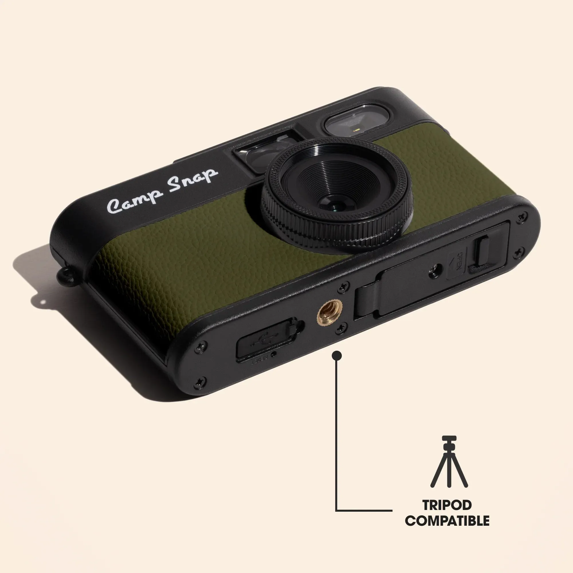 camp snap 2 キャンプスナップ 2　ツイストライム　スクリーンレス Camp Snap Camp Snap 2 - Forest Green | Electronics | Huckberry