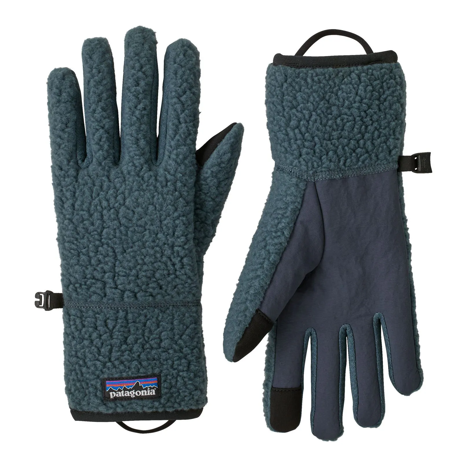 Patagonia Retro Pile Gloves - Summit Blue | Gloves | Huckberry