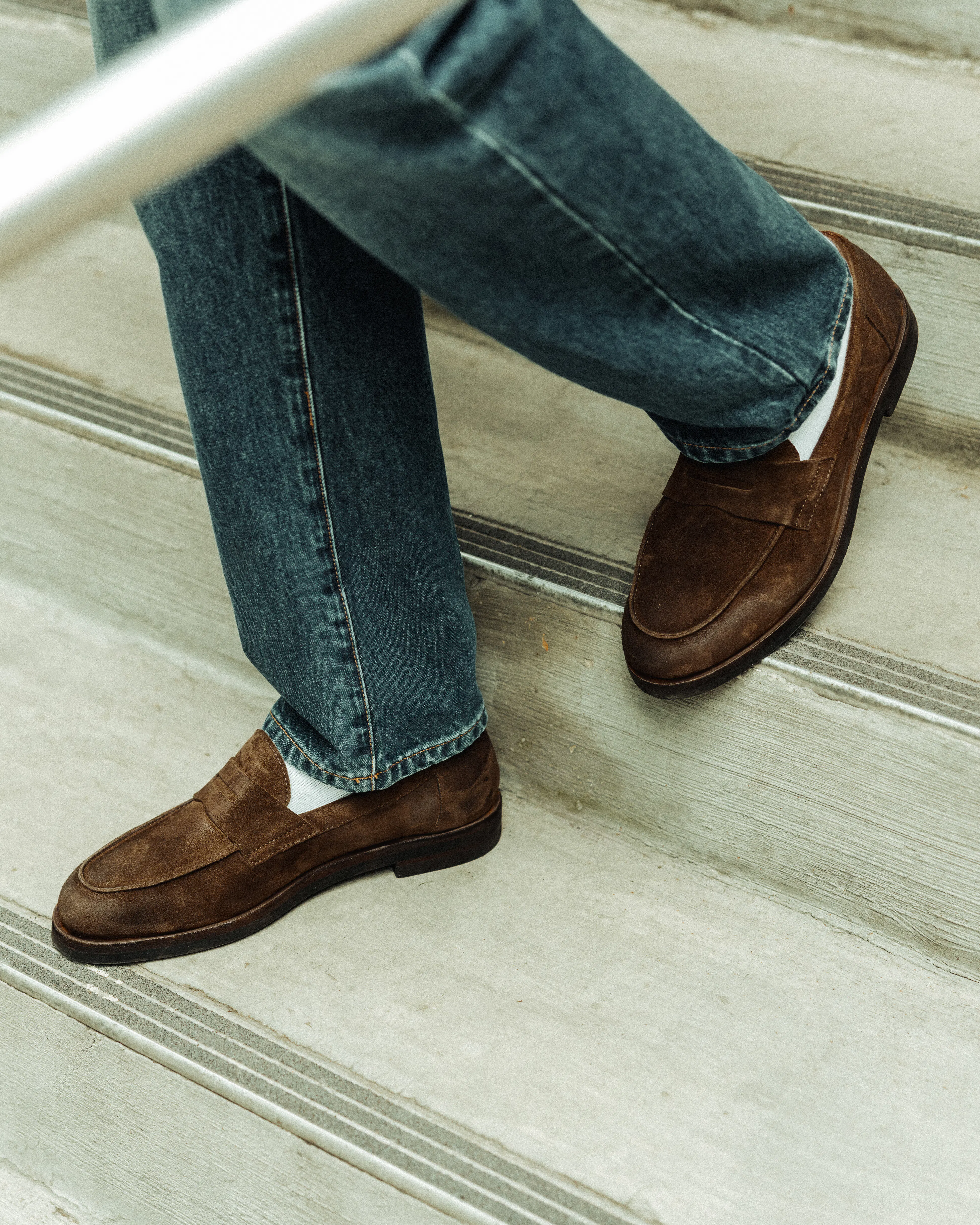 Astorflex Dartflex Loafer - Burnished Brown Suede | Loafers