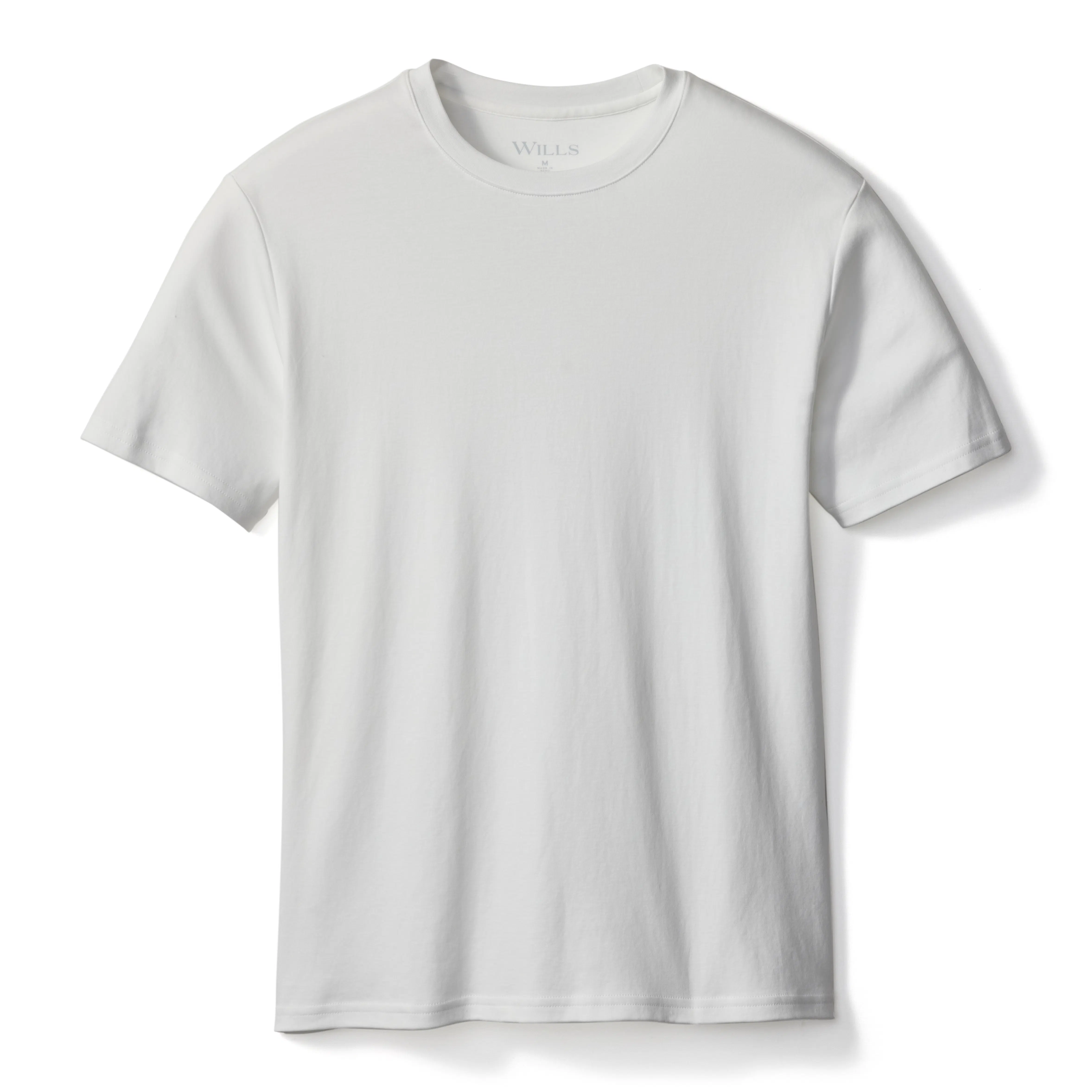 Wills AloeKnit T-Shirt - White | T-Shirts | Huckberry