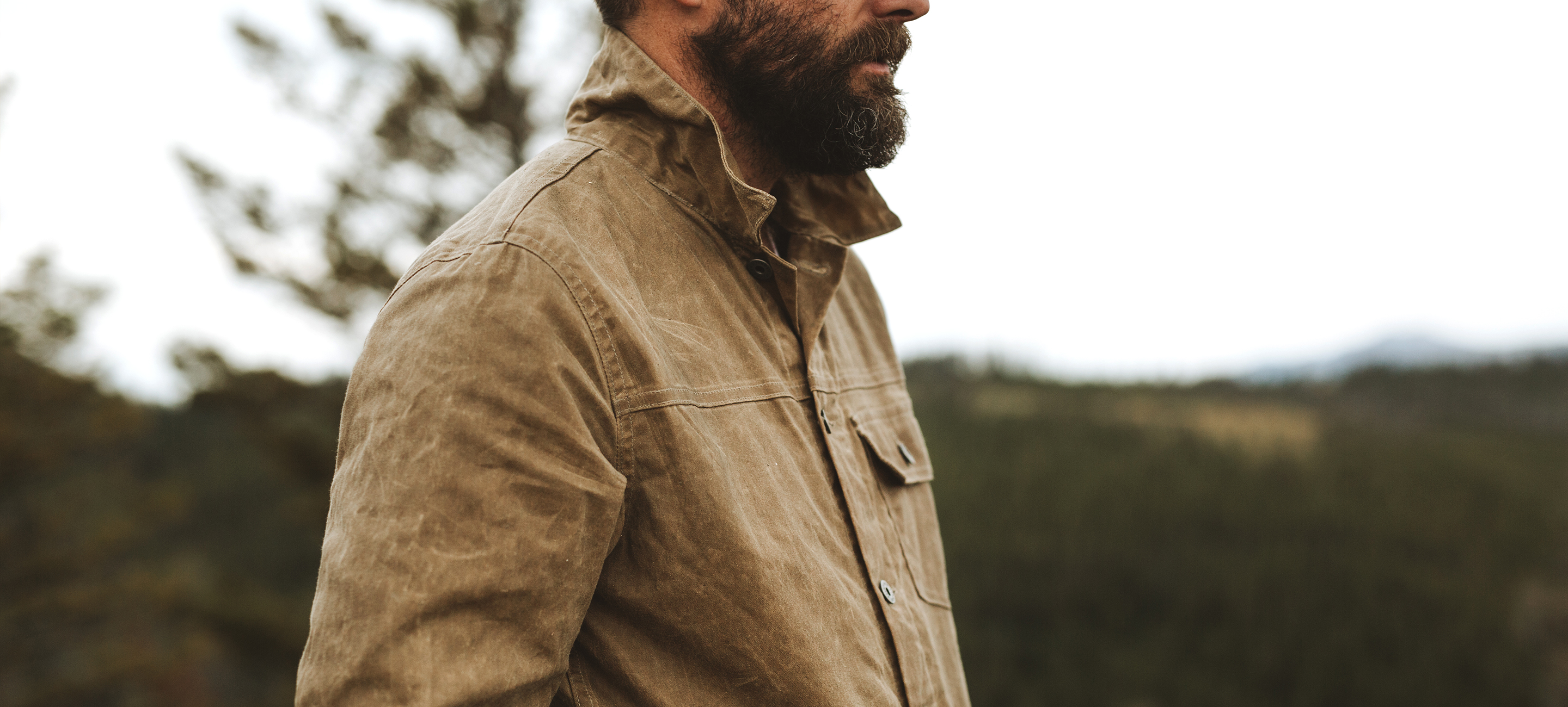 huckberry waxed trucker