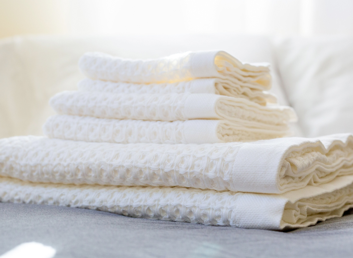 Onsen Bath Bundle White Bath Towels & Robes Huckberry