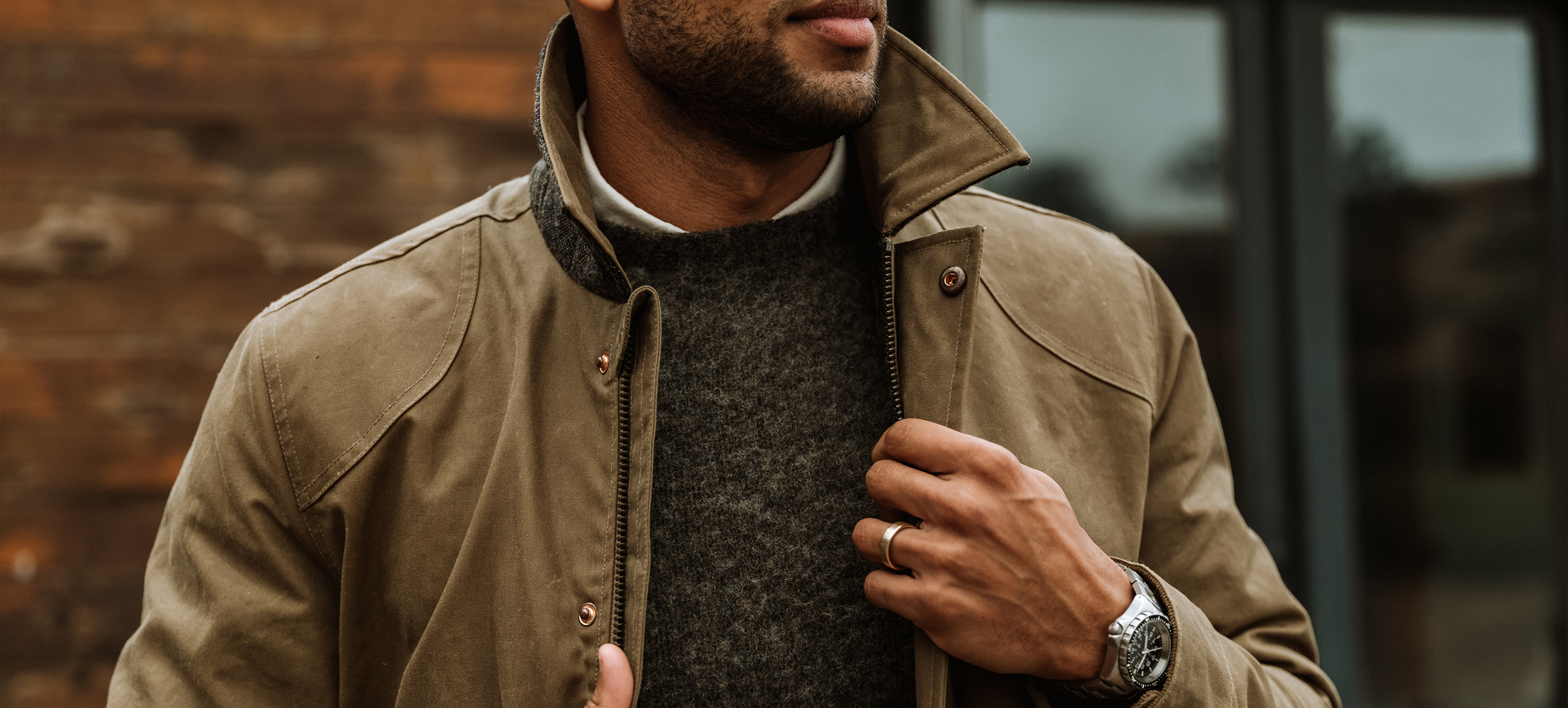huckberry leather jacket
