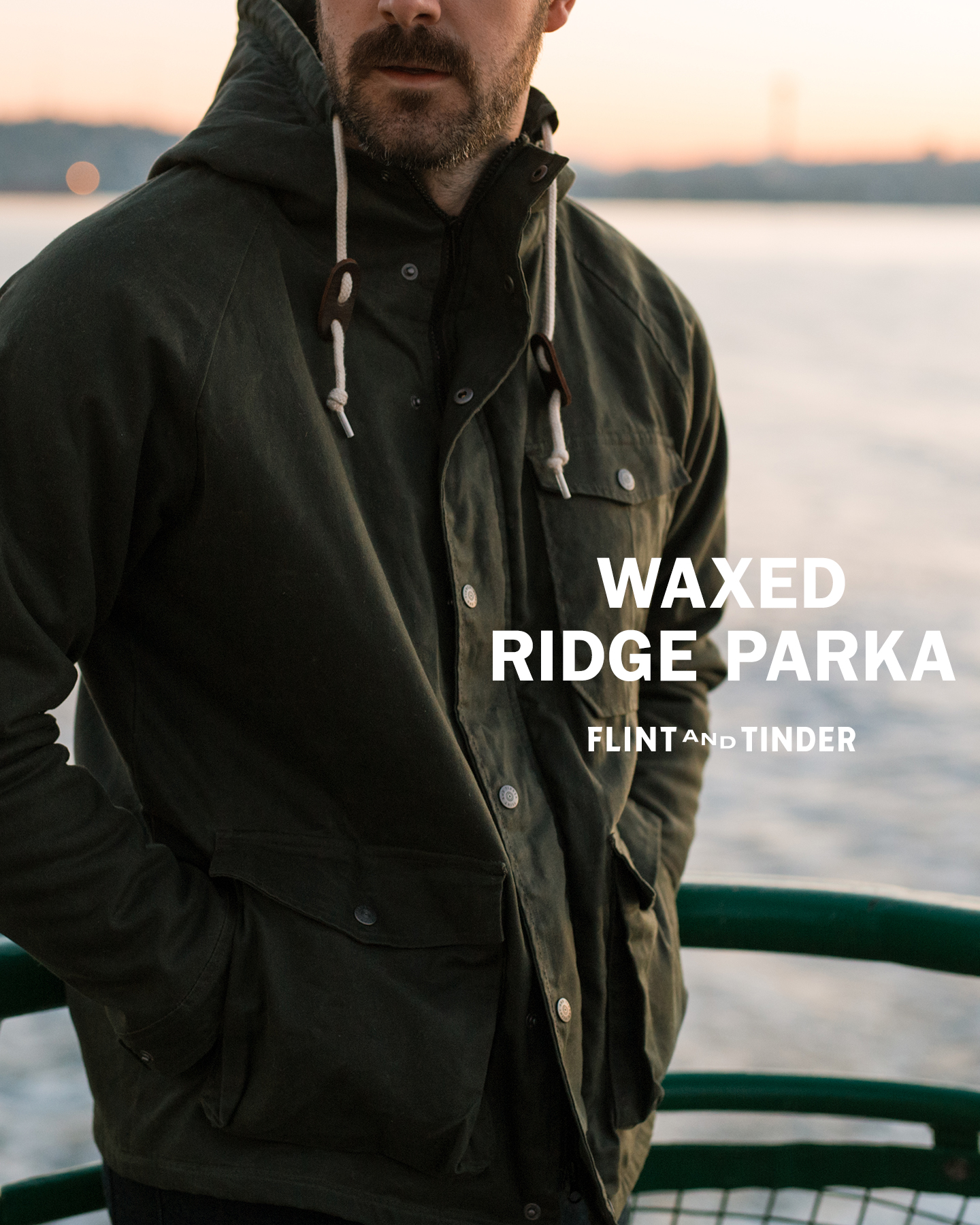 flint and tinder waxed ridge parka review
