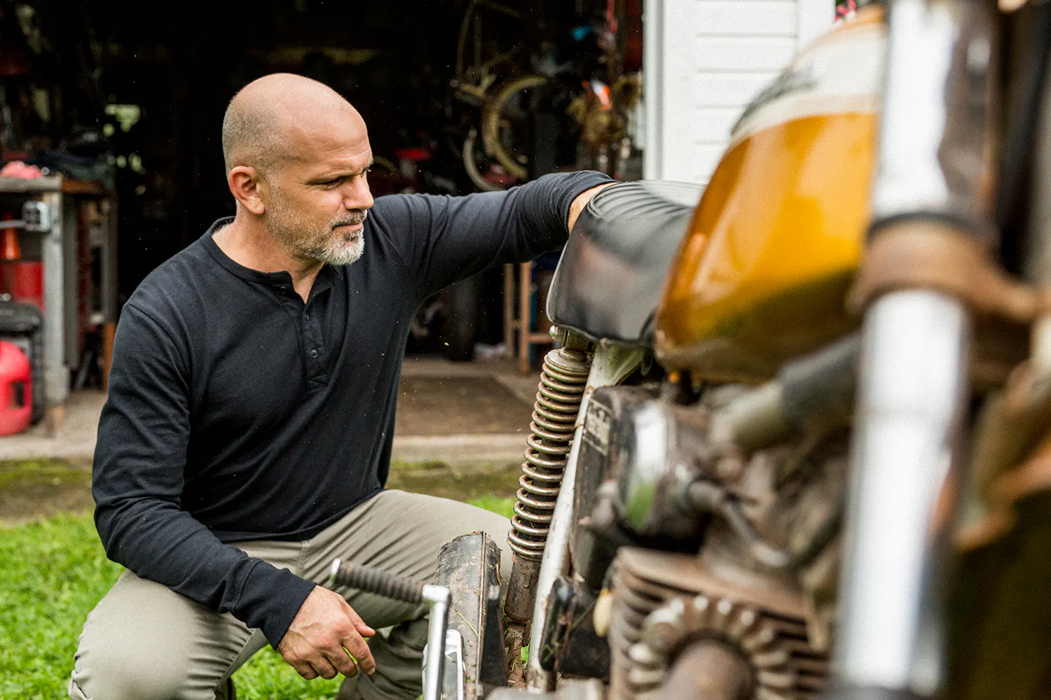 Hot Coffee and Vintage Bikes | Huckberry