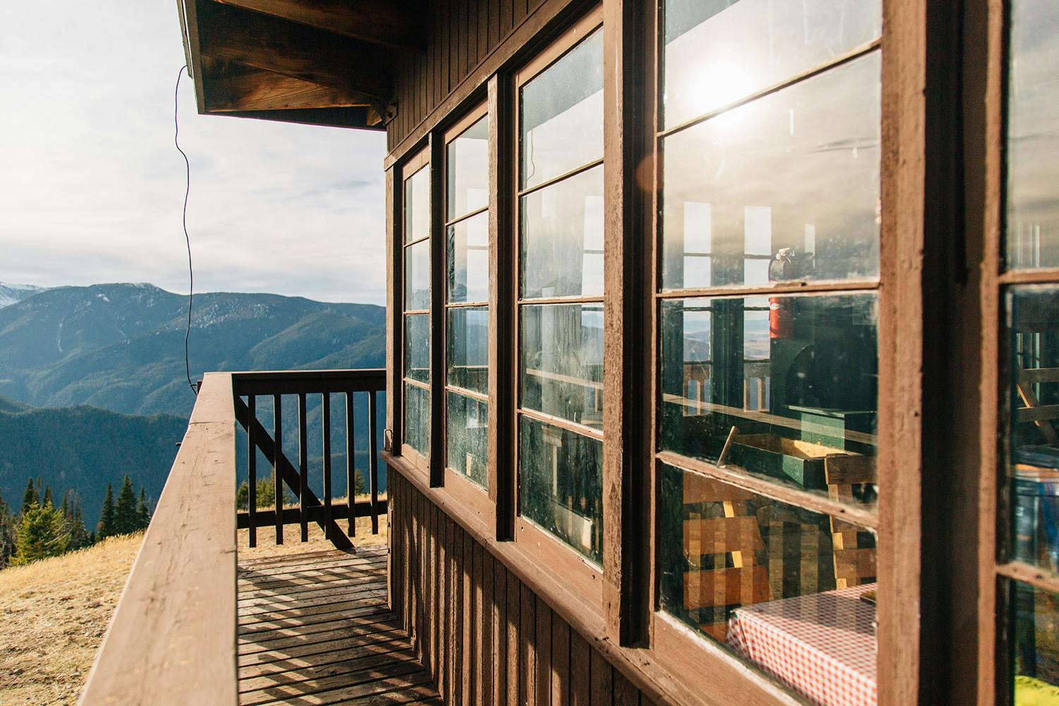 Shelter Garnet Mountain Fire Tower Huckberry