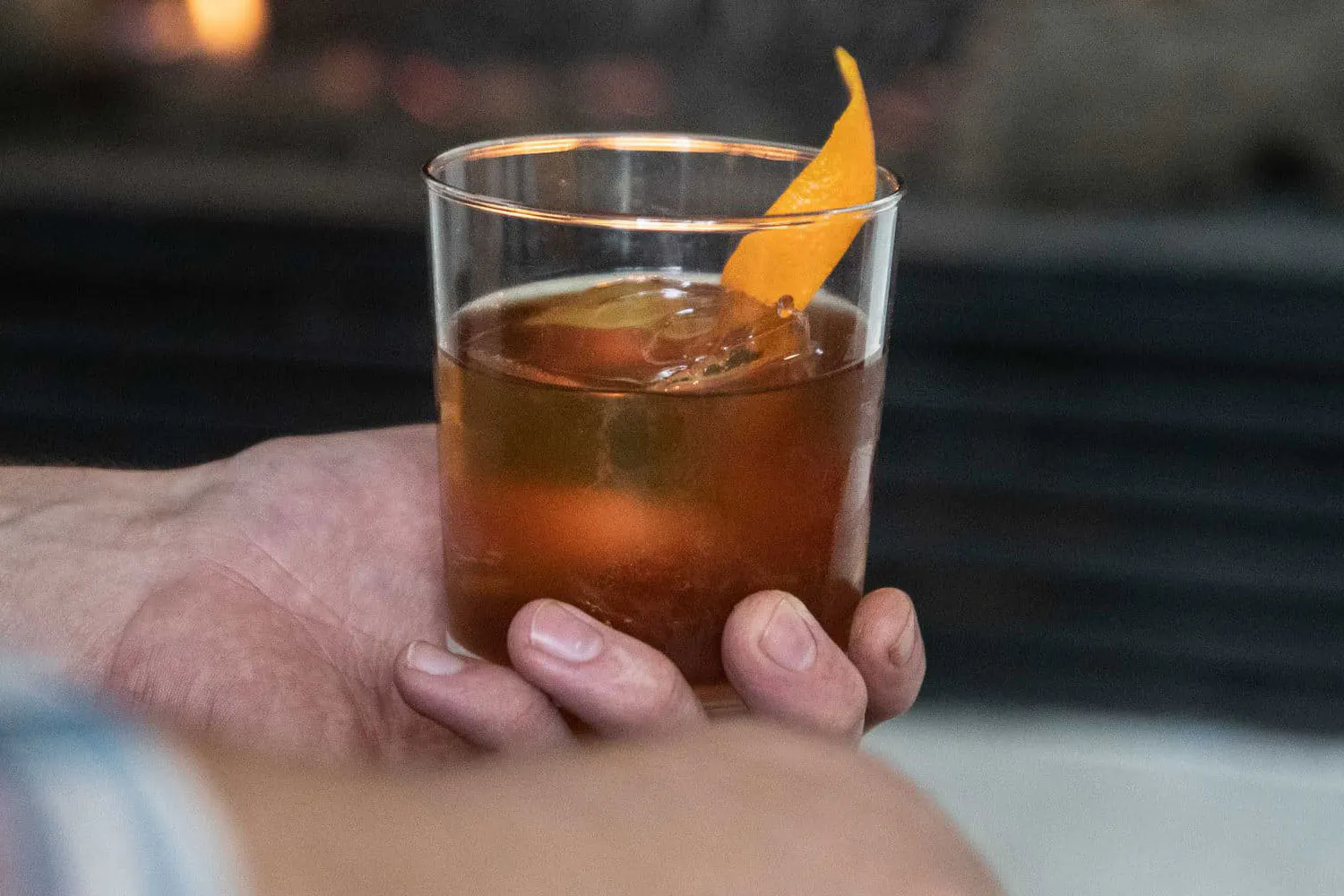 Bourbon Coffee Old Fashioned