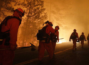 Tile firefighter line