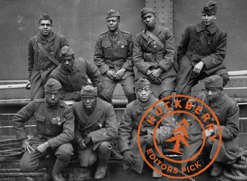 Tile harlem header with stamp