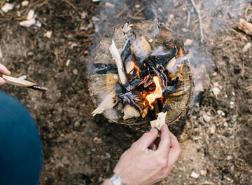Tile log fire with liv iain 59 header