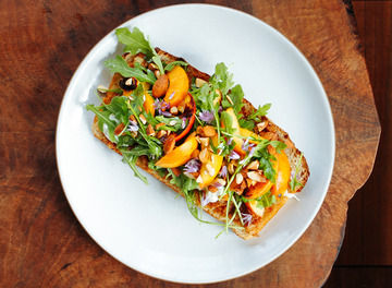 Tile huckberry the perfect open faced sandwich outerlands header