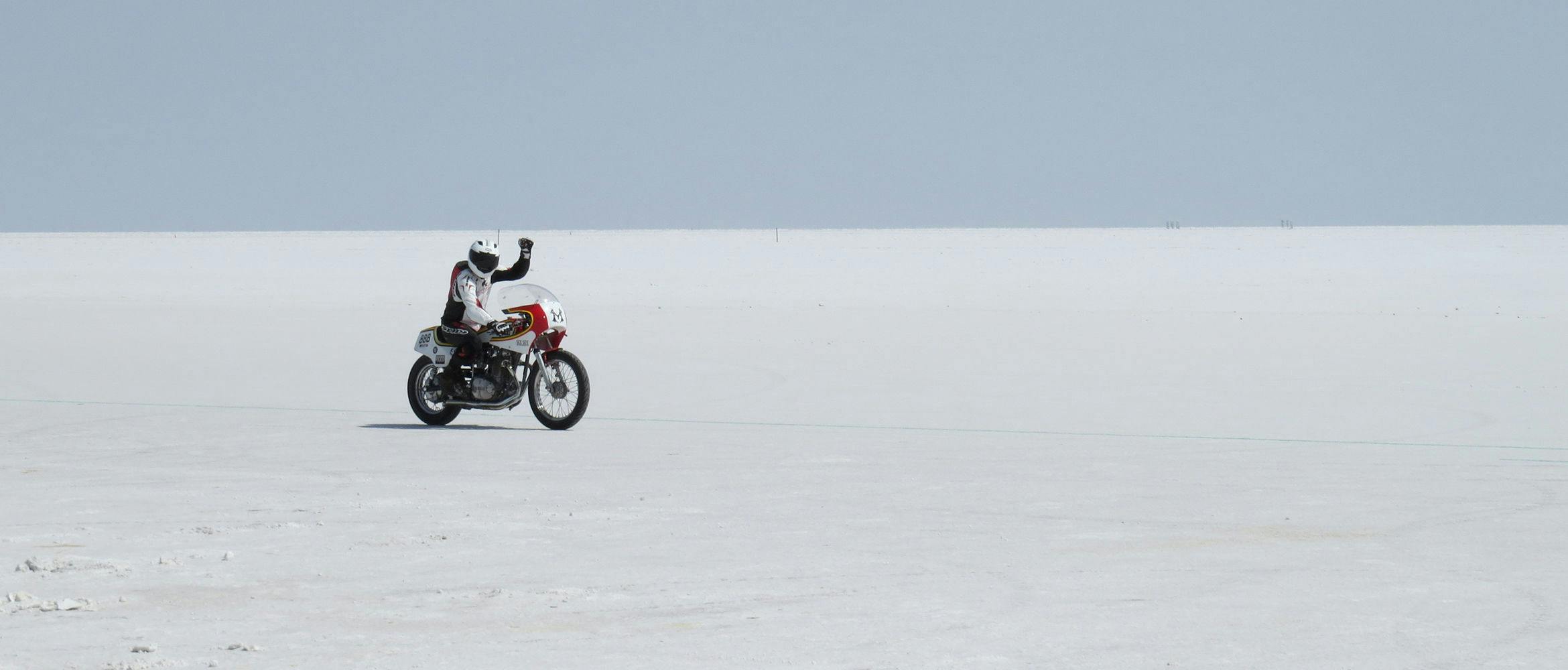 How One Man Broke A Land Speed Record On A Motorcycle Fueled By Beer