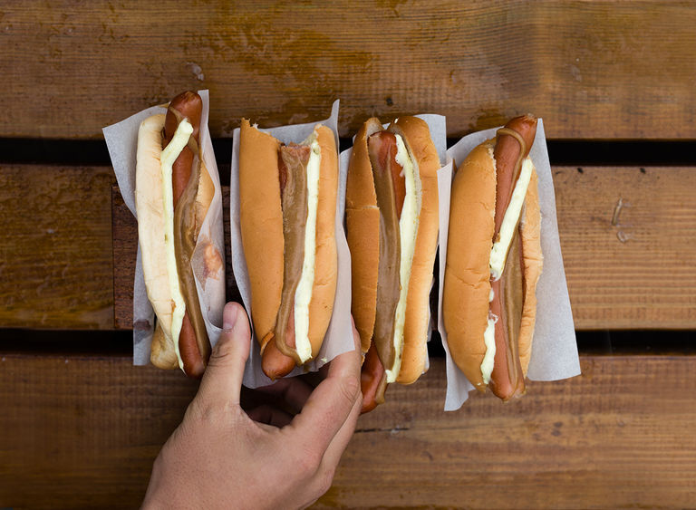 Image how to make iclenad s fmous pylsur hot dog