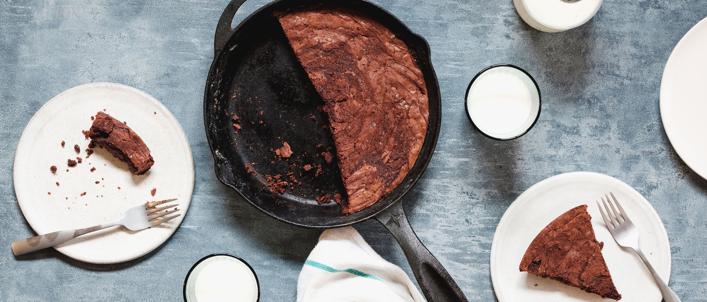 Cast Iron Bourbon Brownies Recipe Huckberry