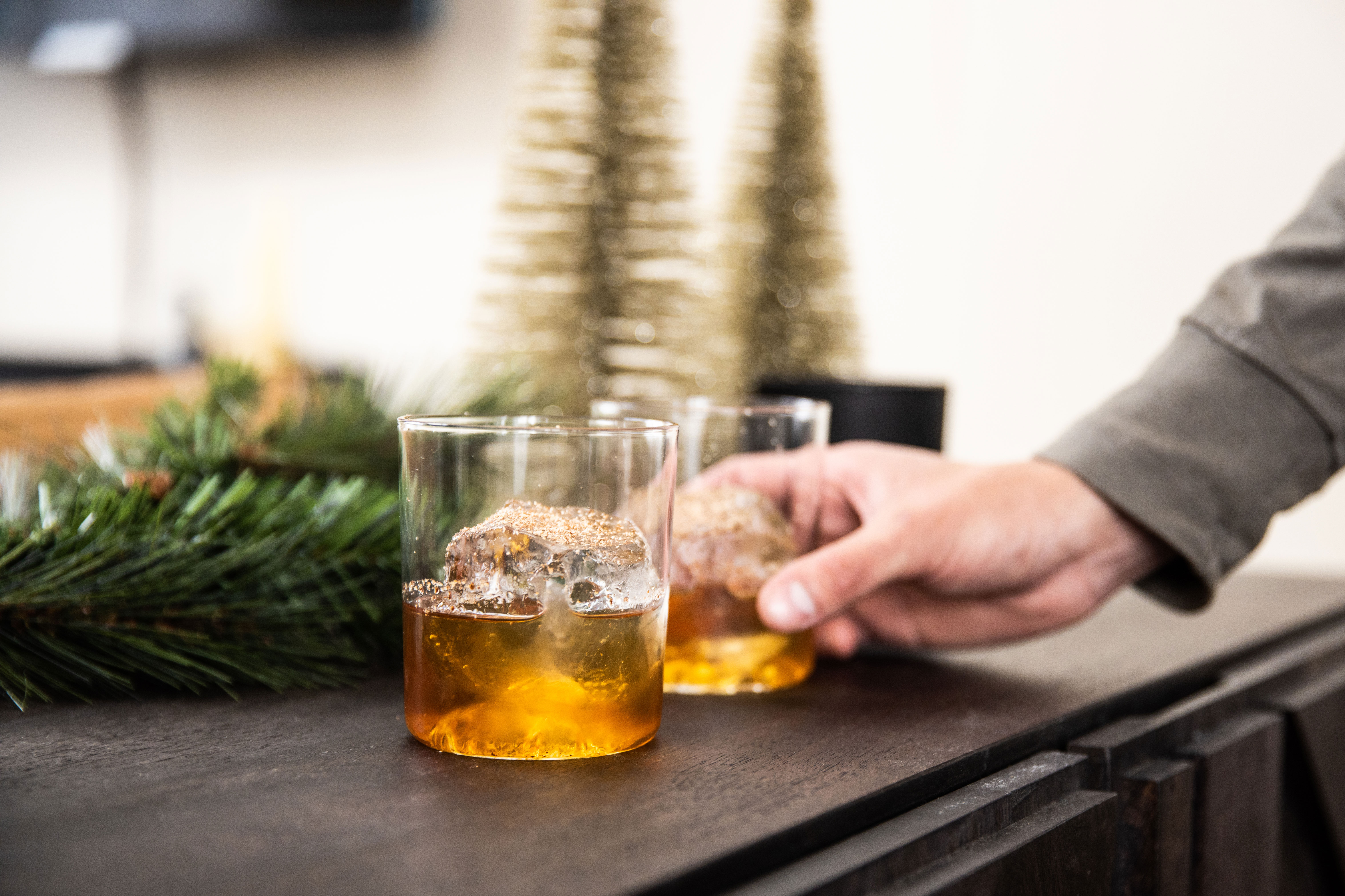 Bourbon Smokey Peaks Recipe Huckberry